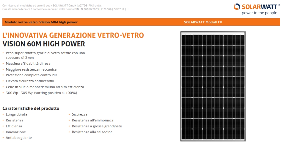 EEE Solarwattt Vision 60M HP